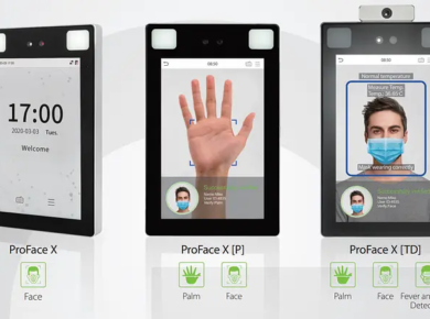 Face & Palm Verification and Fever Detection Terminal